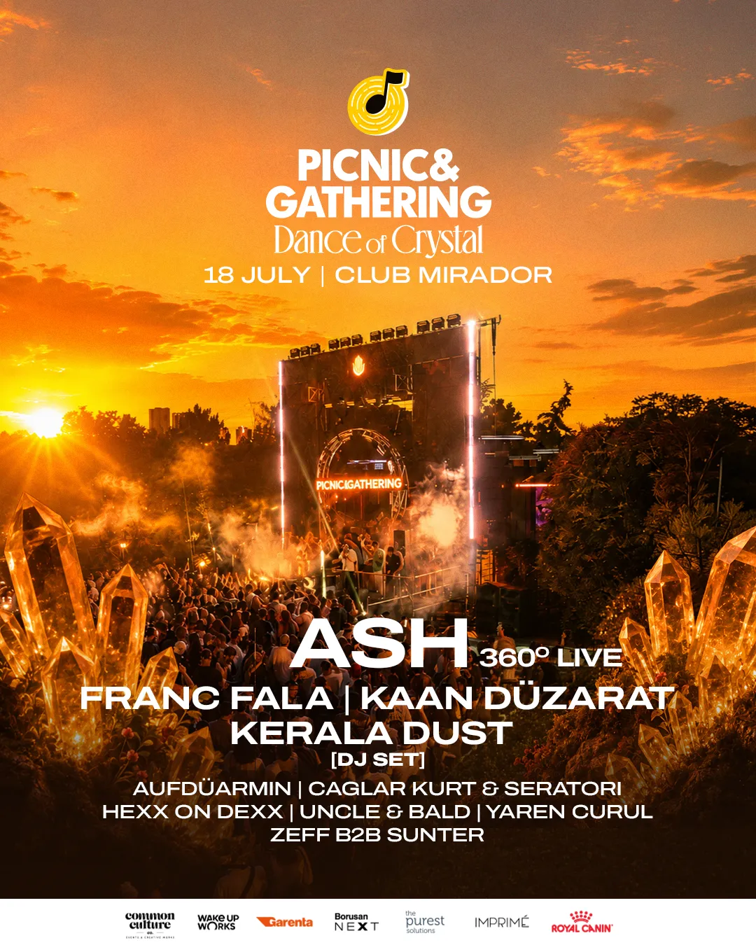 Picnic & Gathering Dance Of Crystal - Ankara