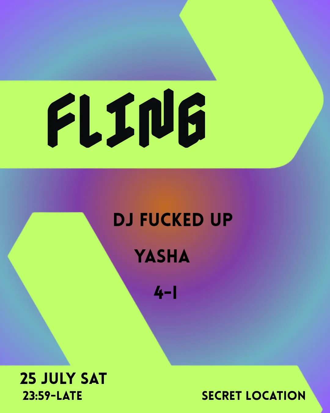 FLING 16 - DJ Fucked Up - Yasha - 4-i