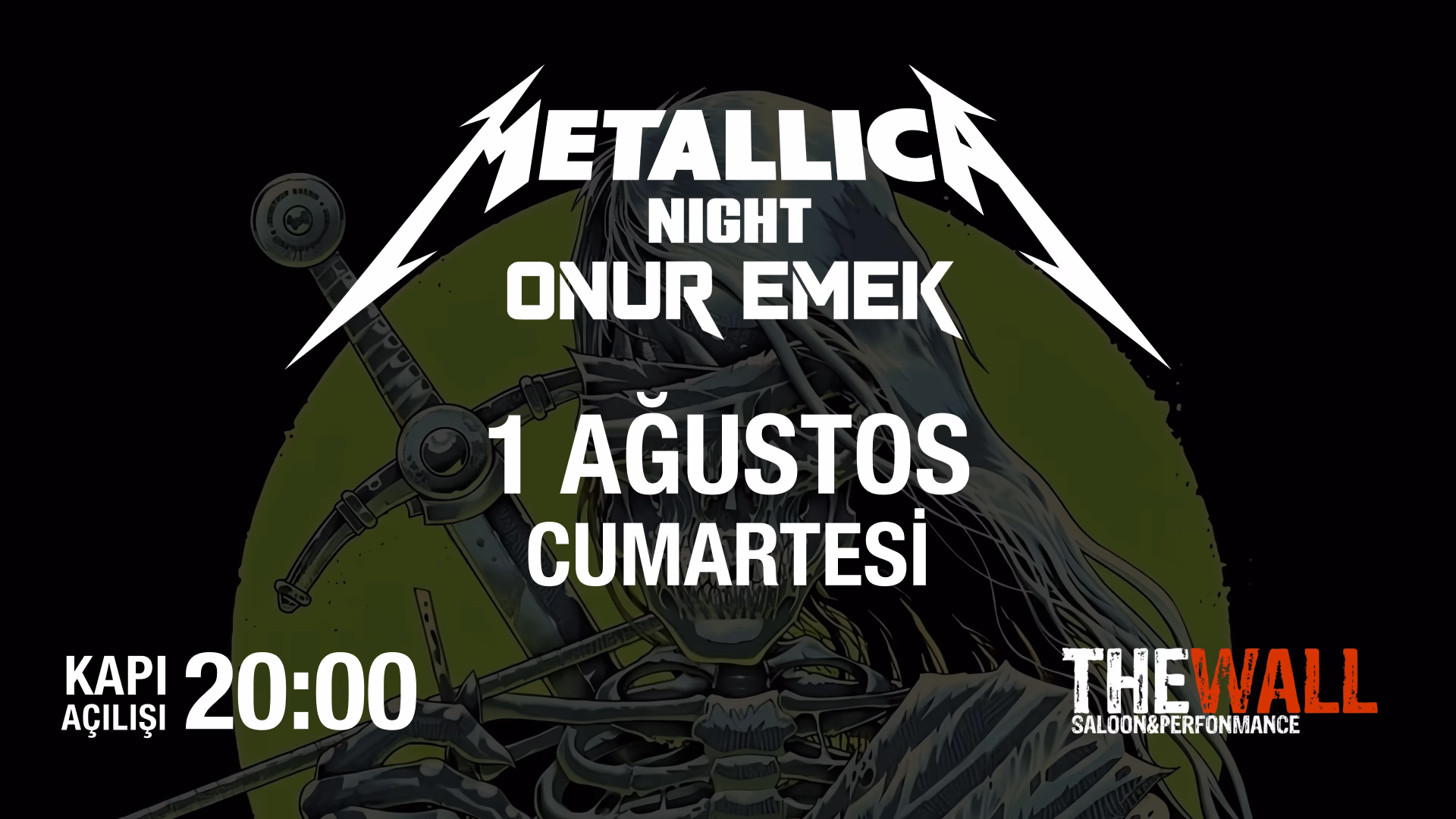 Onur Emek Metallica Night